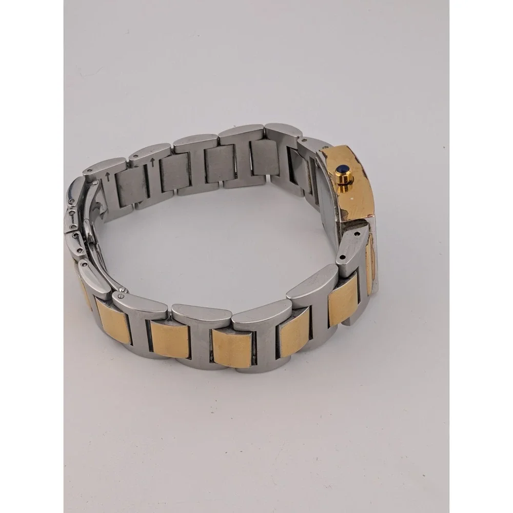 Croton Swiss Watch Women Cubic Zirconia‎ Bezel Two Tone 7